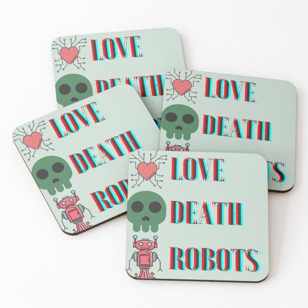 Artikelvorschau, Liebe Todesroboter entworfen und verkauft von dope stuff.