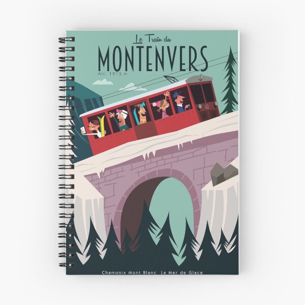 Item preview, Montenvers poster designed and sold by Gary Godel.