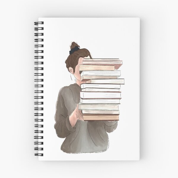 Artikelvorschau, Bücherwurm entworfen und verkauft von arterburnandco.