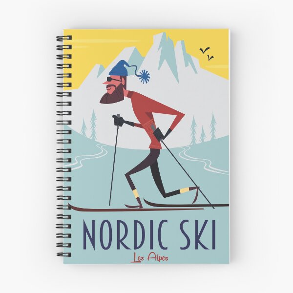 Item preview, Nordic Ski poster designed and sold by GAGodel.