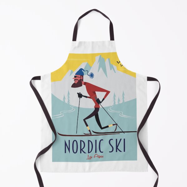 Item preview, Nordic Ski poster designed and sold by GAGodel.