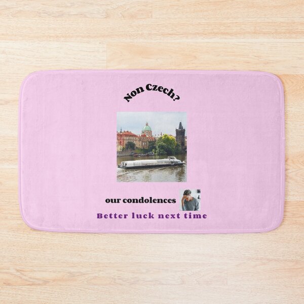 Item preview, "Condolences to non Czechs"  (black text) designed and sold by skoumpourdides.