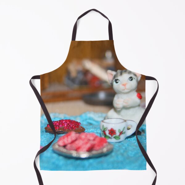 Item preview, Doll House Kitty Tea Time designed and sold by Niina Niskanen.