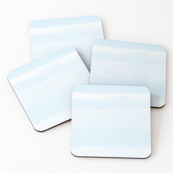 Item preview, Soft Blue Watercolor Abstract Minimalism #1 #minimal #painting #decor #art designed and sold by Anita's & Bella's Art.