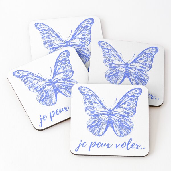 Item preview, I can fly - popular french quotes lovers theme gifts (royal blue) designed and sold by RebelliousRosee.