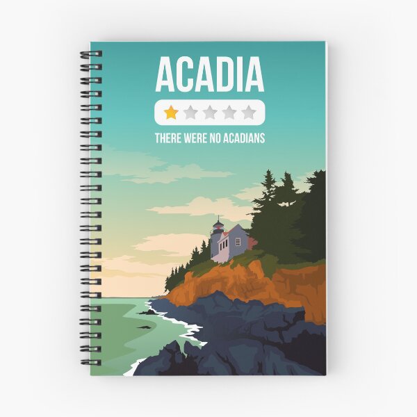 Item preview, Acadia National Park One Star Review Funny Art Print designed and sold by Stadify.