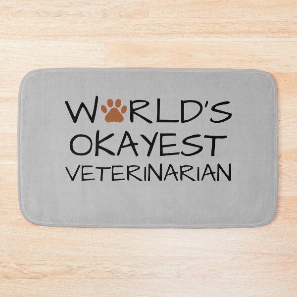Item preview, World's Okayest Veterinarian Funny Vet designed and sold by ByTekk.