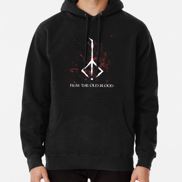Hunter Symbol - Bloodborne Caryll Rune Pullover Hoodie