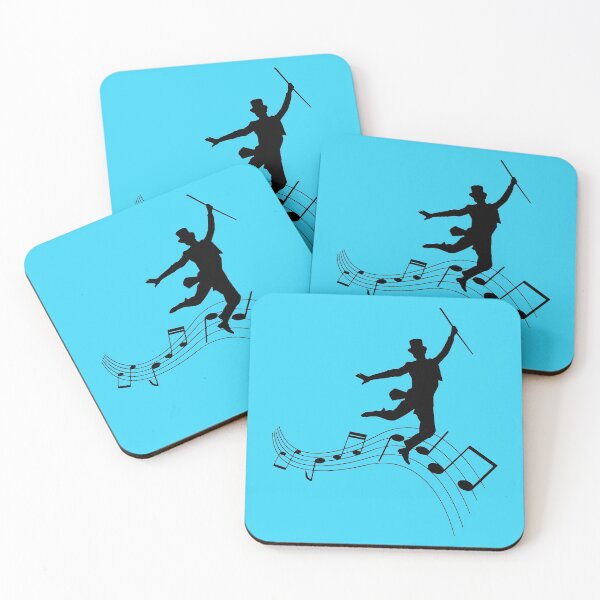 Item preview, Quavers Music Notes with dancer designed and sold by iTrending.
