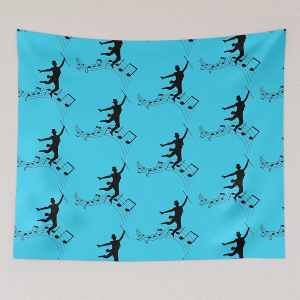 Item preview, Quavers Music Notes with dancer designed and sold by iTrending.