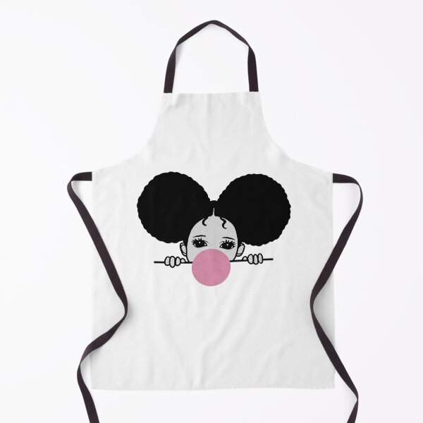 Item preview, Cute Afro Girl Popping Gum, Black Girl Magic designed and sold by Logiamerch.