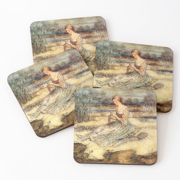 Item preview, Lonely Girl on the Riverbank designed and sold by Jools-57.