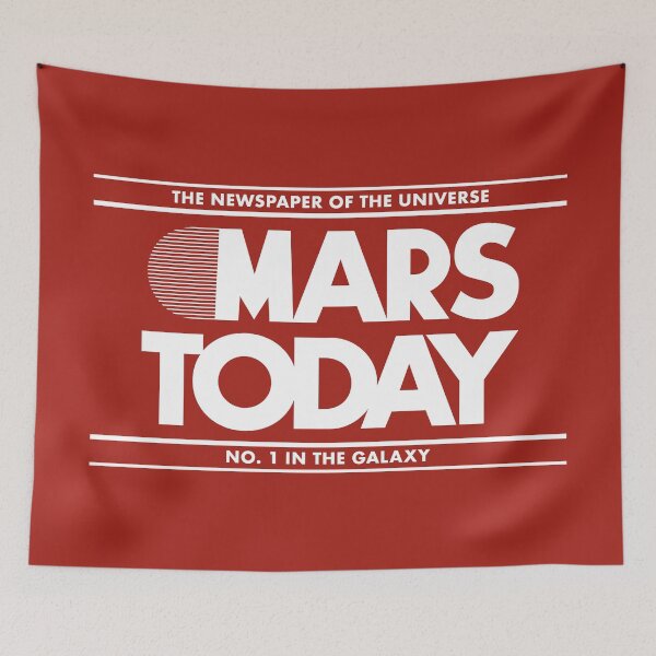 Item preview, MARS Today - Total Recall 1990 designed and sold by badgewolf.