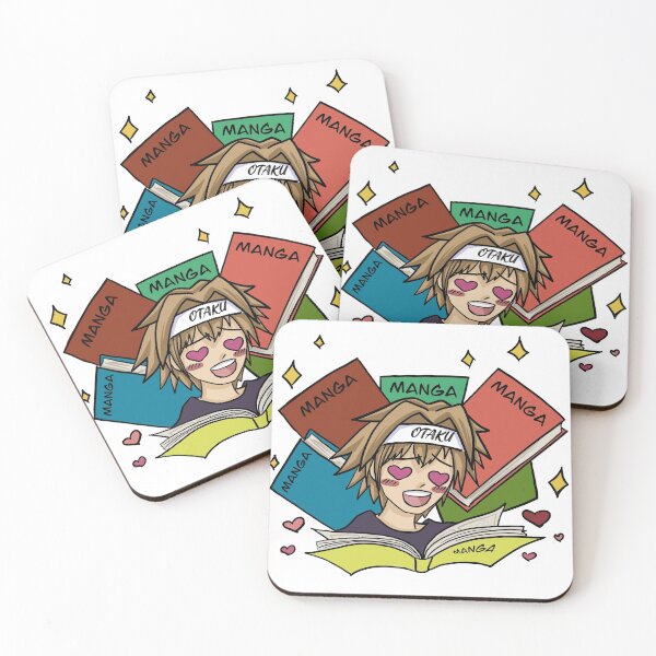 Item preview, Manga otaku guy designed and sold by BunNcurry.