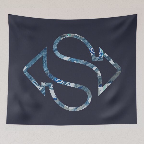 Item preview, Abstract Initial S Design - Hollow designed and sold by Arkneer.
