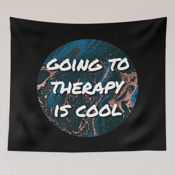 Item preview, Going To Therapy is Cool Circle designed and sold by Sour Soul.