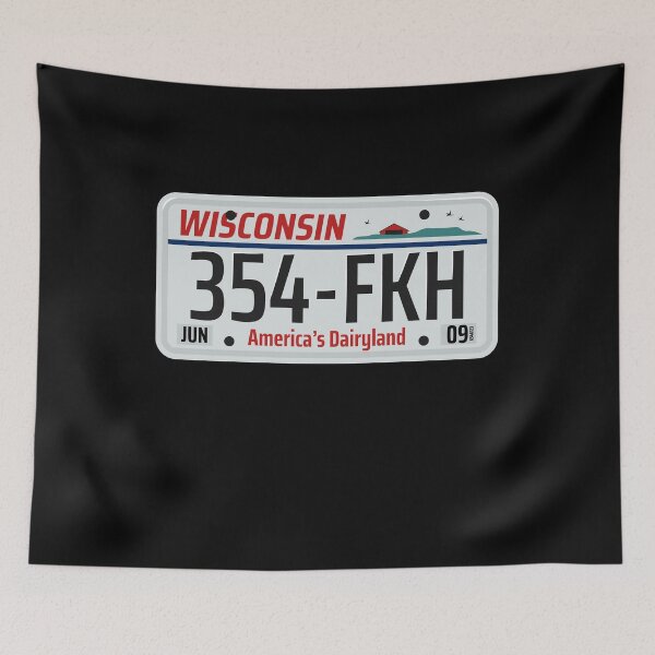 Item preview, Wisconsin State License Plate designed and sold by razvigod.