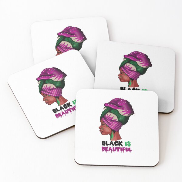 Item preview, Black is Beautiful, Afro African Woman  designed and sold by Logiamerch.