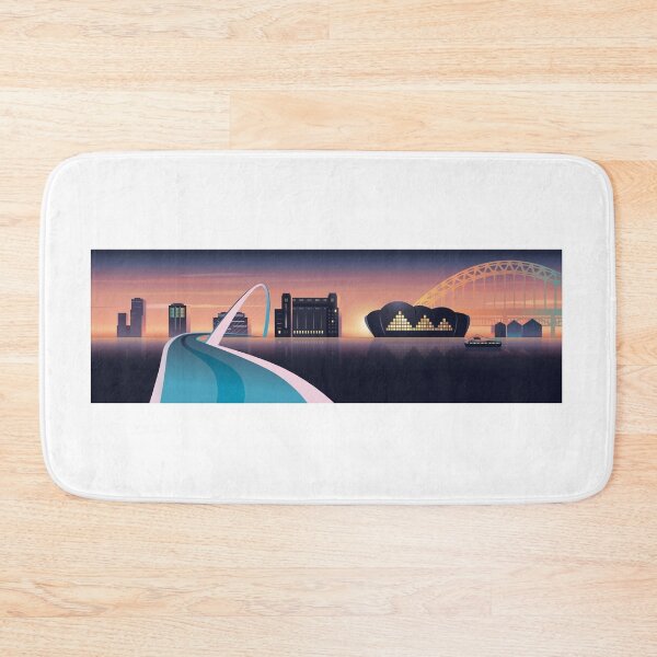 Item preview, Newcastle/Gateshead Quayside Skyline UK designed and sold by Laura Eyres.