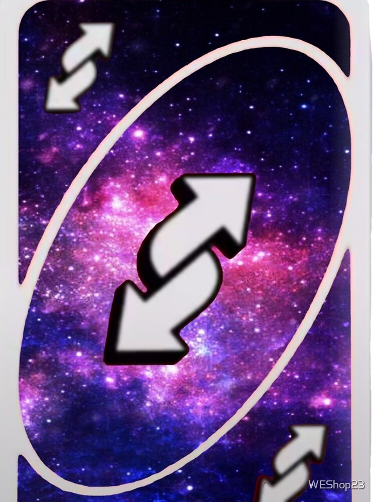 Galaxy uno reverse card iPhone Case for Sale by WEShop23