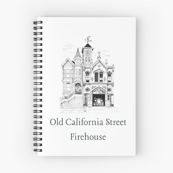 Item preview, Old California Street Firehouse designed and sold by JosephTHooper.