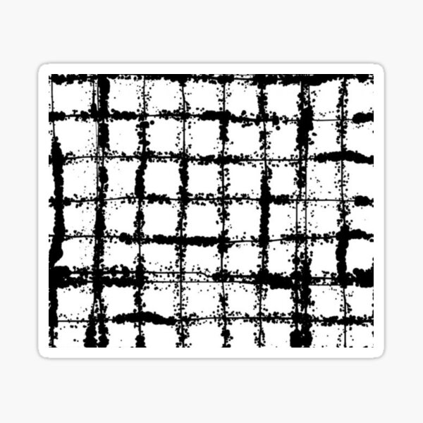 black-and-white-plaid-sticker-for-sale-by-kg12-redbubble