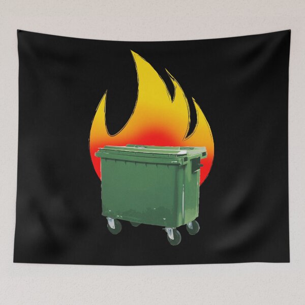 Item preview, burning container designed and sold by manuvila.