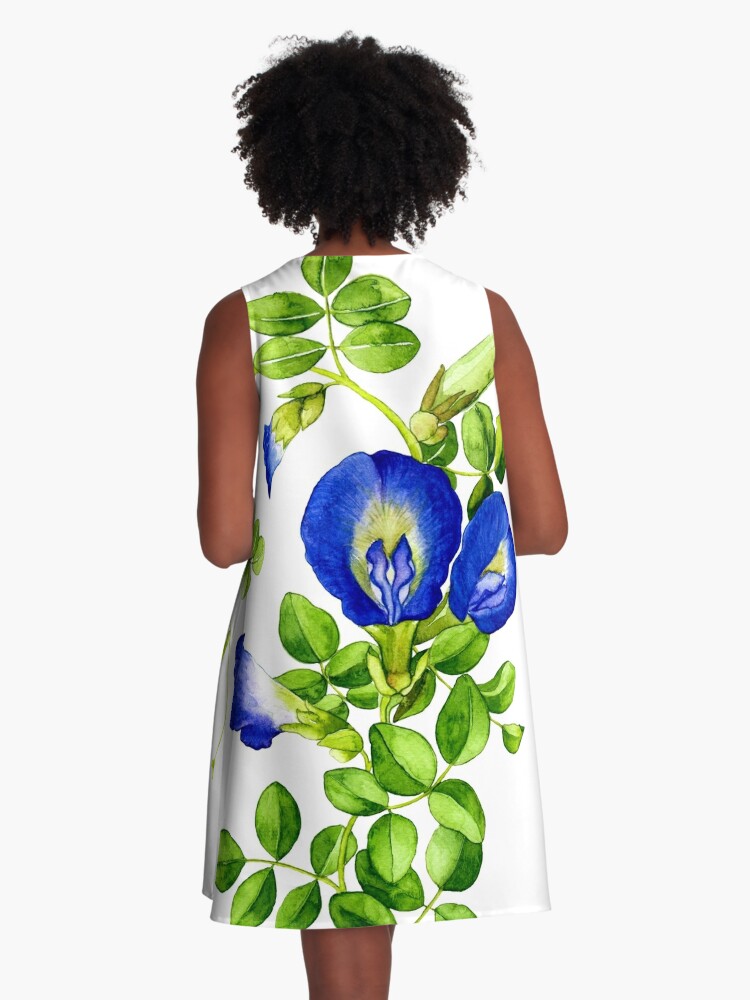 Papillon PD-16541 Floral Sleeveless Dress - Navy – Borealis