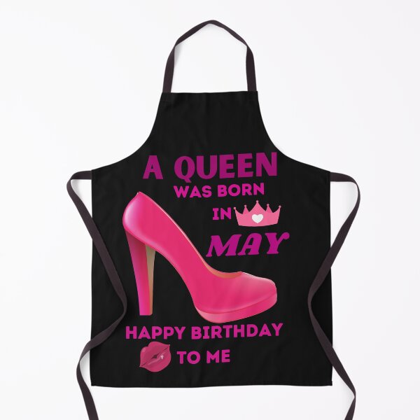 Item preview, A Queen Was Born In May Happy Birthday To Me designed and sold by BhavyaBathla.