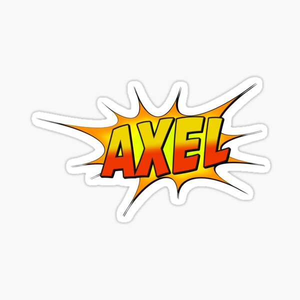 Vista previa del artículo con la obra «Axel», diseñado y vendido por rogue-design.