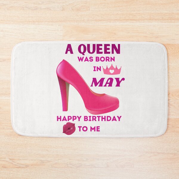 Item preview,  A Queen Was Born In May Happy Birthday To Me designed and sold by BhavyaBathla.