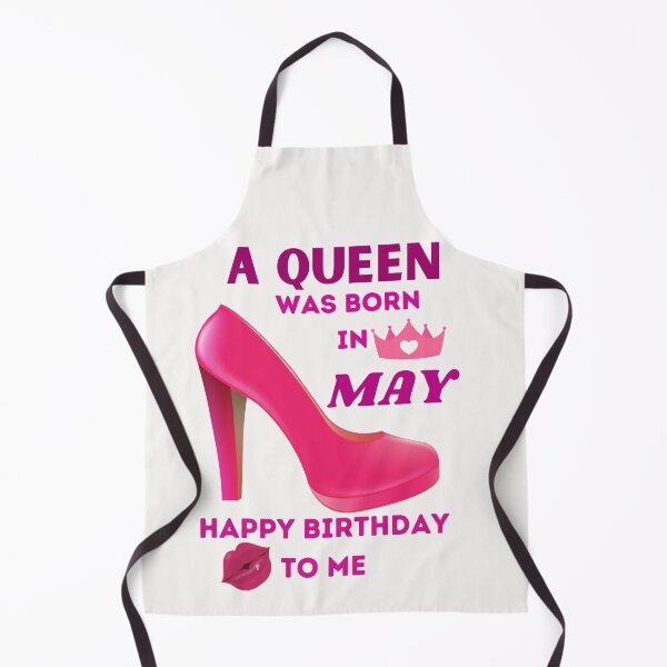 Item preview, A Queen Was Born In May Happy Birthday To Me designed and sold by BhavyaBathla.