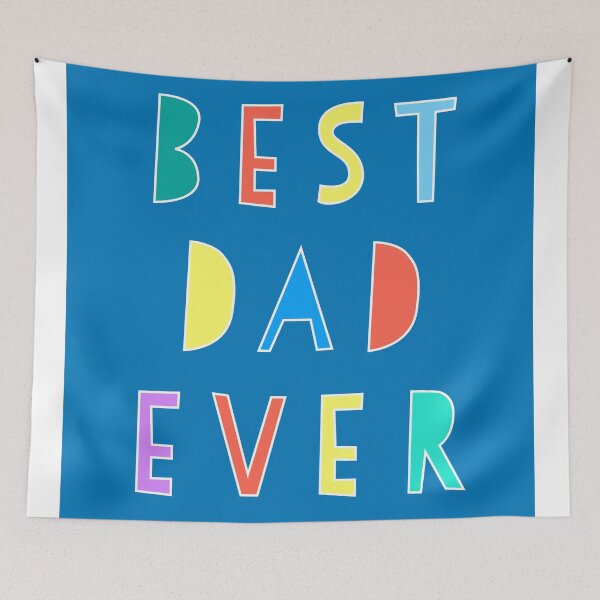 Item preview, Best Dad Ever Typographic Design designed and sold by Adam Regester.