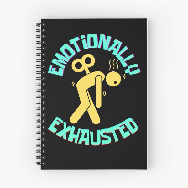 Item preview, Emotionally exhausted human. designed and sold by Tropium-Designs.