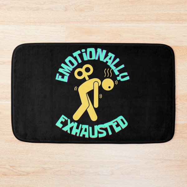Item preview, Emotionally exhausted human. designed and sold by Tropium-Designs.