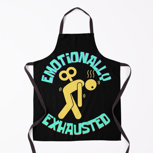 Item preview, Emotionally exhausted human. designed and sold by Tropium-Designs.