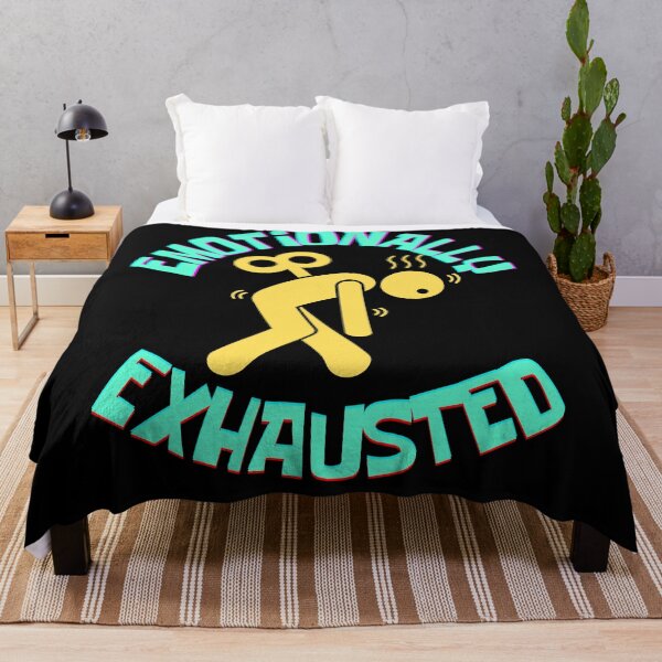 Item preview, Emotionally exhausted human. designed and sold by Tropium-Designs.