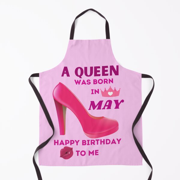 Item preview, A Queen Was Born In May Happy Birthday To Me designed and sold by BhavyaBathla.