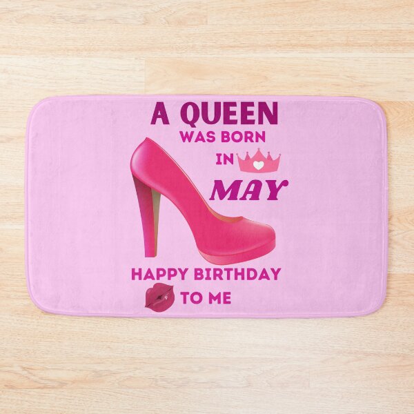 Item preview,  A Queen Was Born In May Happy Birthday To Me designed and sold by BhavyaBathla.