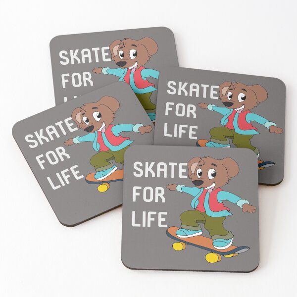 Item preview, I love skater boys- skate for life funny dog skater. designed and sold by Tanuja  Sharma.