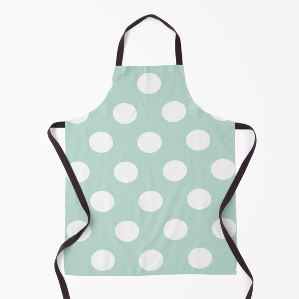 Item preview, Large WHITE and MINT GREEN POLKA DOTS designed and sold by RachelMacht.