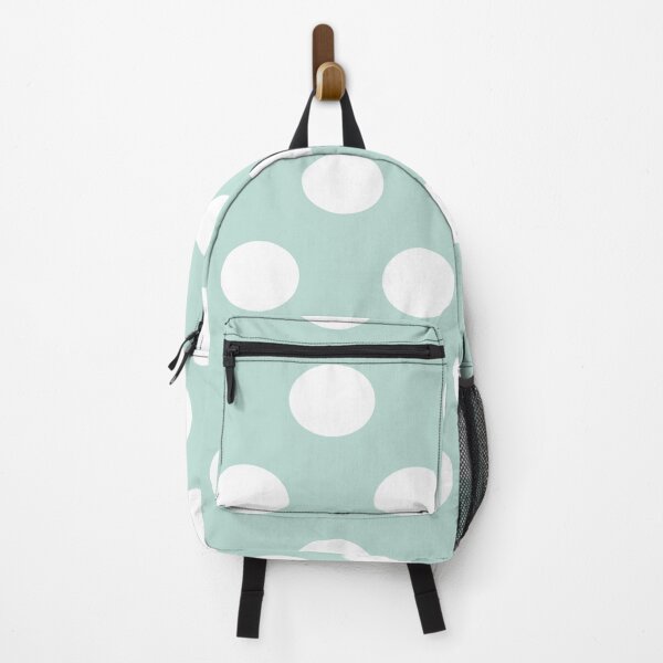 Item preview, Large WHITE and MINT GREEN POLKA DOTS  designed and sold by RachelMacht.