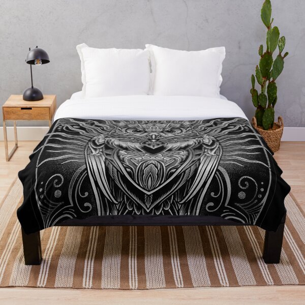 Owl - The Watcher Throw Blanket