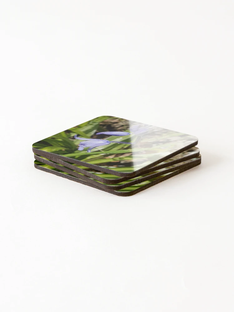 Thumbnail 4 of 5, Coasters (Set of 4), Spring Bluebell designed and sold by AbnormalLoad.