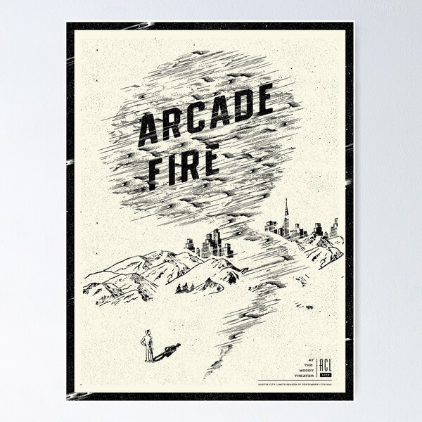 Item preview, Arcade Fire Concert Poster designed and sold by JD333.