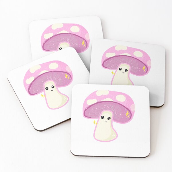 Item preview, Pink mushroom designed and sold by pinkc0w.