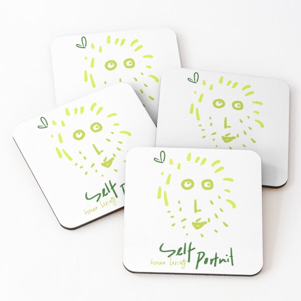 Item preview, Green Living Self Portrait designed and sold by Saladeis-draw.