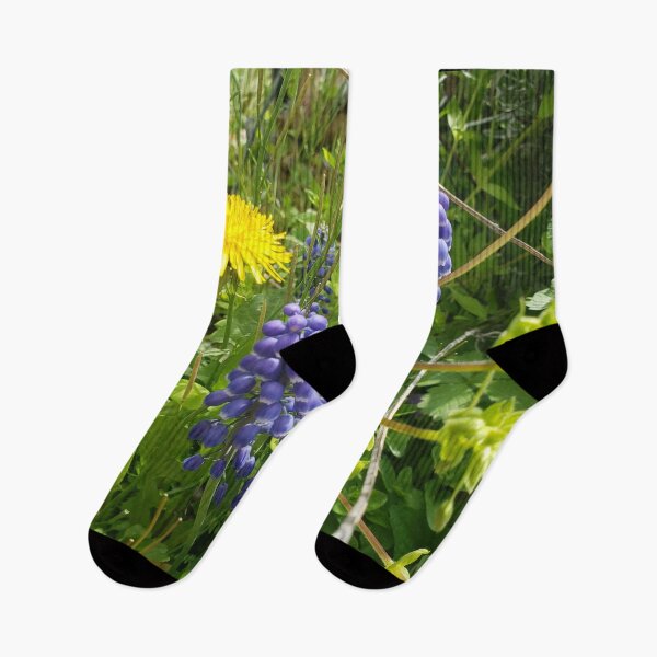 Item preview, Grape Hyacinth and Dandelion designed and sold by GrudleBay.
