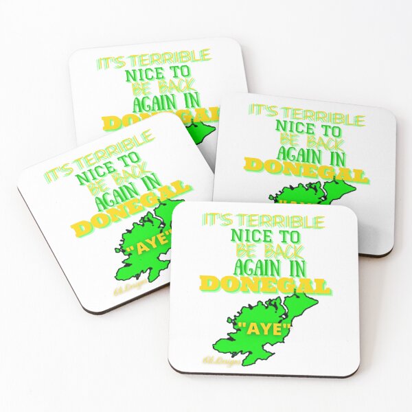 Item preview, IT'S TERRIBLE NICE TO BE BACK AGAIN IN DONEGAL AYE designed and sold by OliDesigns.