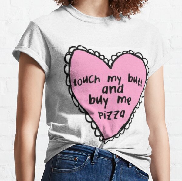 I Love Corazón butties Rosa Niños Camiseta